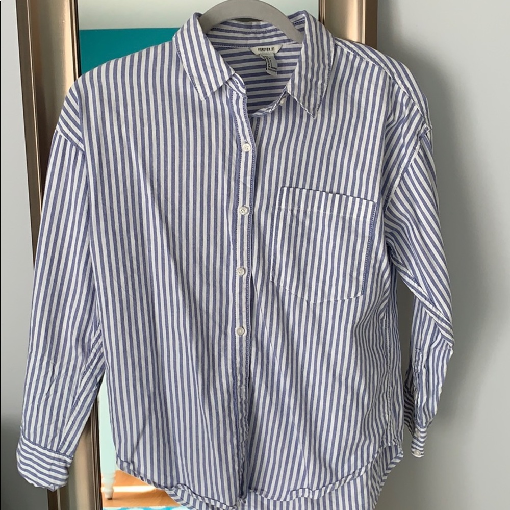 Forever 21 Button-Up Blouse